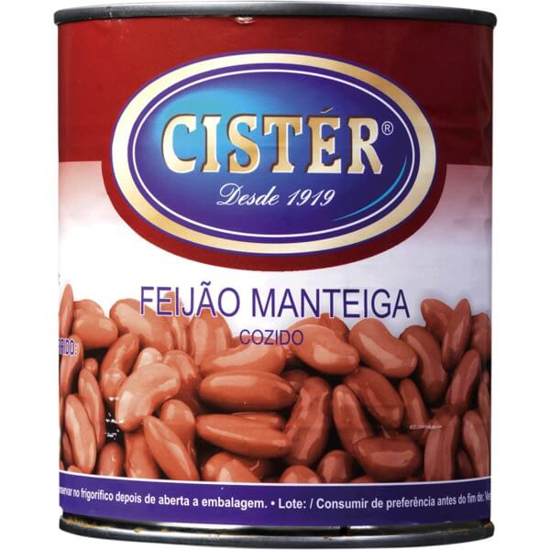 Imagem de Feijão Manteiga Cozido CISTÉR lata 850g