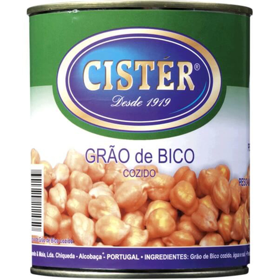 Imagem de Grão de Bico Cozido CISTÉR lata 850g