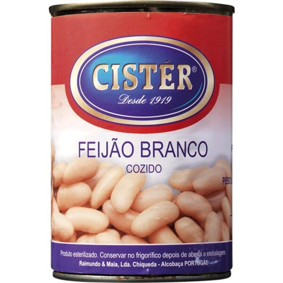 Imagem de Feijão Branco Cozido CISTÉR lata 425g