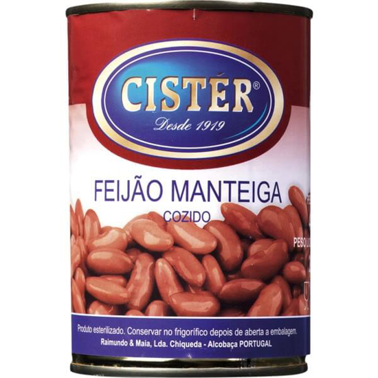 Imagem de Feijão Manteiga Cozido CISTÉR lata 425g