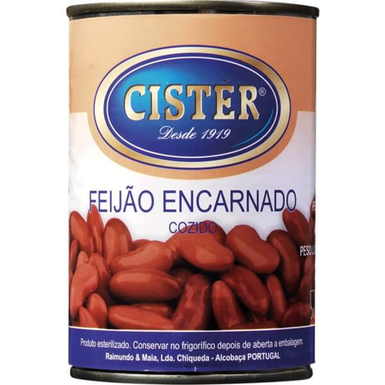 Imagem de Feijão Encarnado Cozido CISTÉR lata 425g