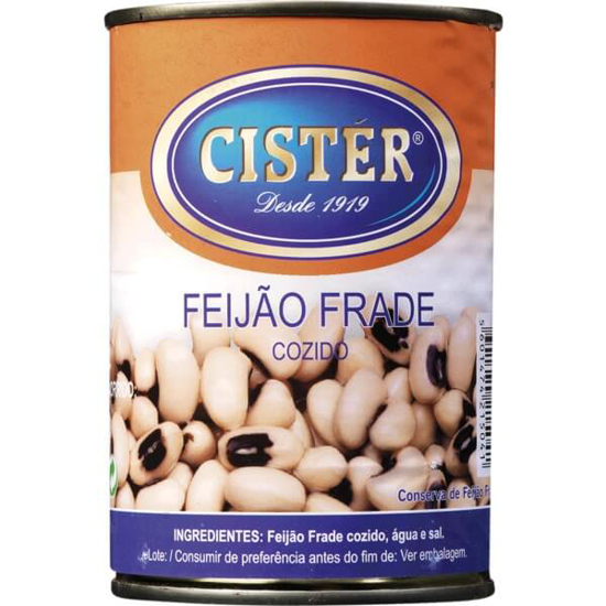 Imagem de Feijão Frade Cozido CISTÉR lata 425g