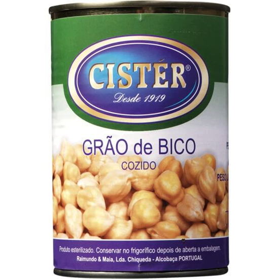 Imagem de Grão de Bico Cozido CISTER lata 425g