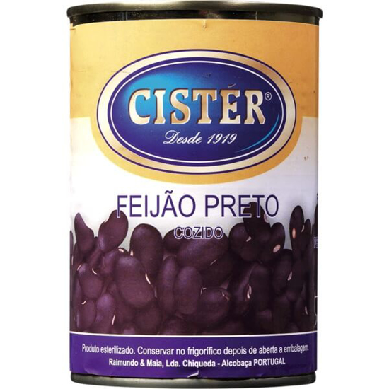 Imagem de Feijão Preto Cozido CISTÉR lata 420g