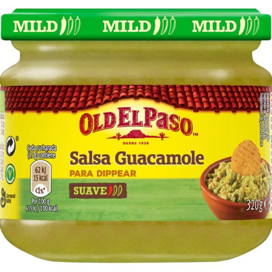 Imagem de Molho Guacamole OLD EL PASO frasco 320g