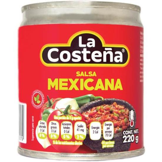 Imagem de Molho Mexicano Caseiro LA COSTEÑA lata 220g