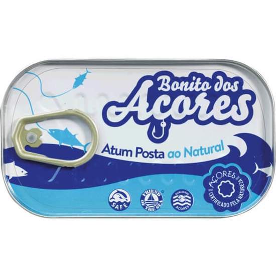 Imagem de Atum Posta ao Natural BONITO DOS AÇORES lata 120g