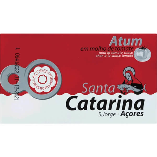 Imagem de Atum em Molho de Tomate SANTA CATARINA lata 120g