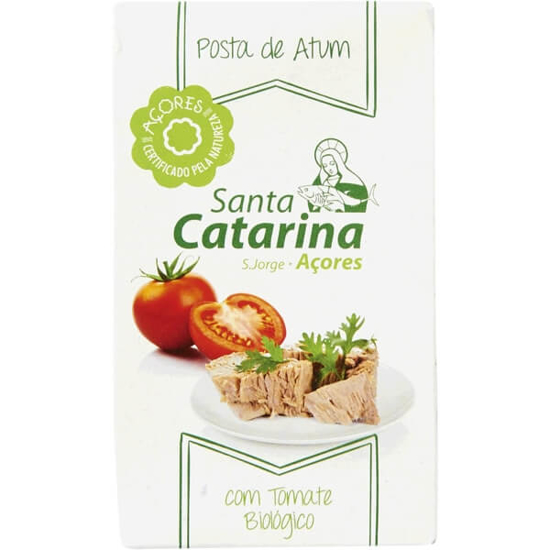 Imagem de Pasta de Atum com Tomate Biológico SANTA CATARINA lata 120g