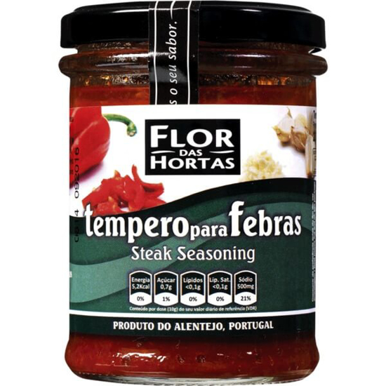 Imagem de Tempero para Febras FLOR DAS HORTAS frasco 200g