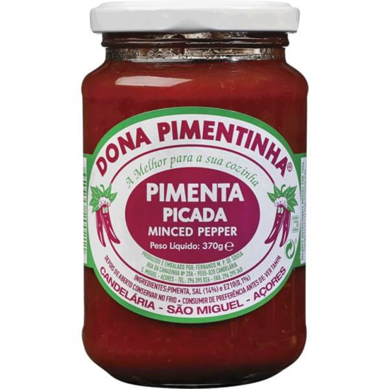 Imagem de Pimenta Picada DONA PIMENTINHA frasco 370g