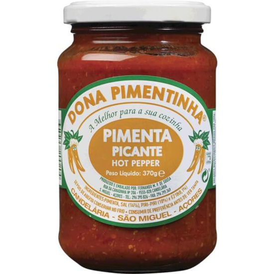 Imagem de Pimenta Picante DONA PIMENTINHA frasco 370g