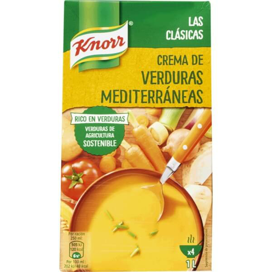 Imagem de Creme de Verduras Mediterrâneas KNORR LAS CLÁSICAS emb.500ml