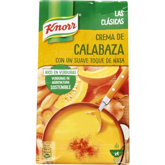 Imagem de Creme de Cenoura com Natas KNORR LAS CLÁSICAS emb.1L