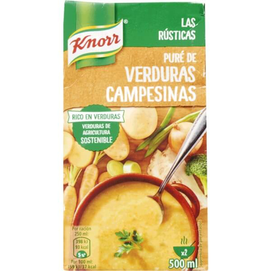 Imagem de Creme de Verduras do Campo KNORR RUSTICAS emb.500ml