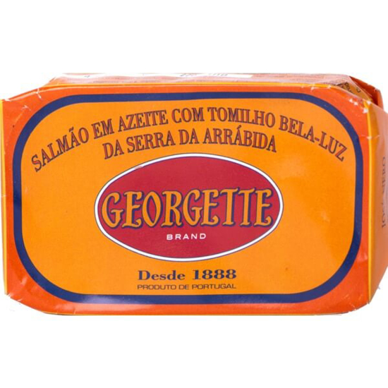 Imagem de Salmão com Tomilho em Azeite GEORGETTE lata 120g