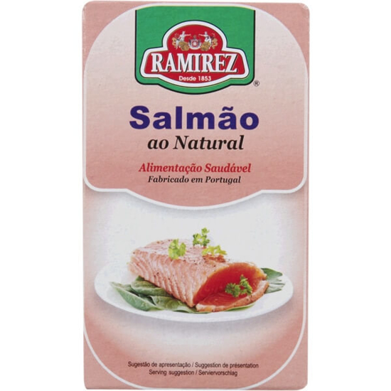 Imagem de Salmão ao Natural RAMIREZ lata 110g