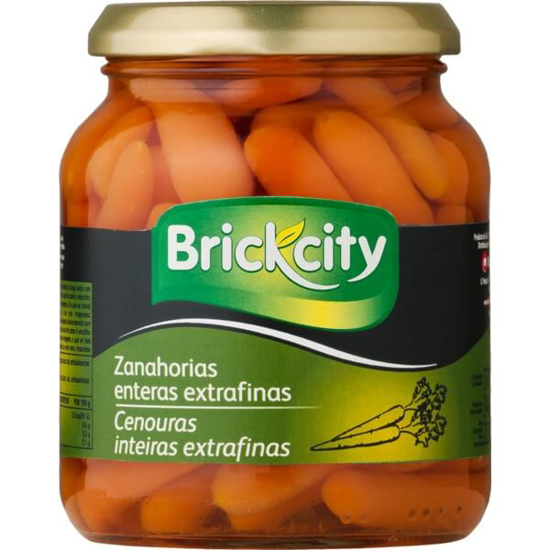 Imagem de Cenouras Extra Finas BRICKCITY frasco 370ml