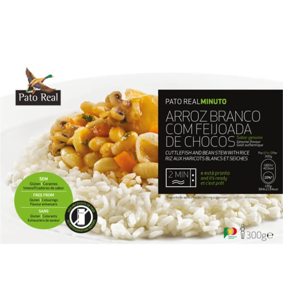 Imagem de Arroz com Feijoada de Chocos PATO REAL MINUTO emb.300g