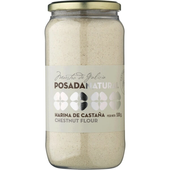 Imagem de Farinha de Castanha JOSÉ POSADA frasco 530g