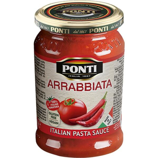 Imagem de Molho Arrabbiata PONTI frasco 280g