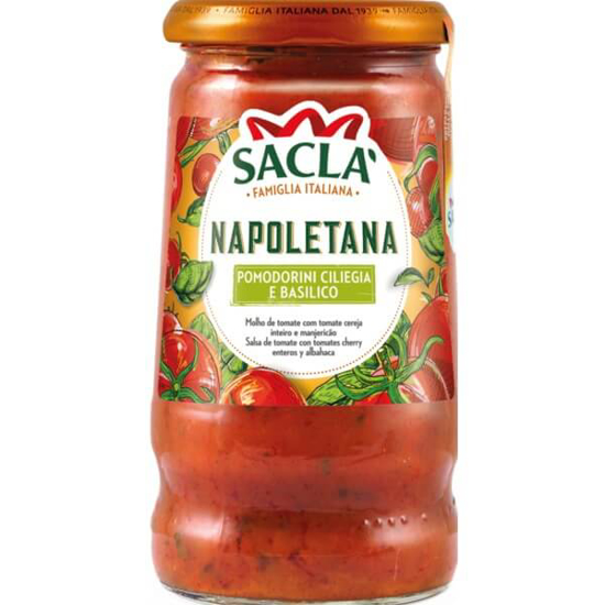 Imagem de Molho Napoletana SACLA ITALIA frasco 350g