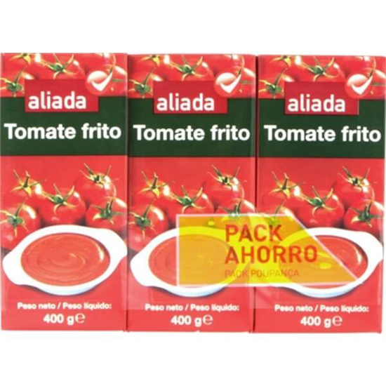 Imagem de Tomate Frito ALIADA Pack 3 emb.400g