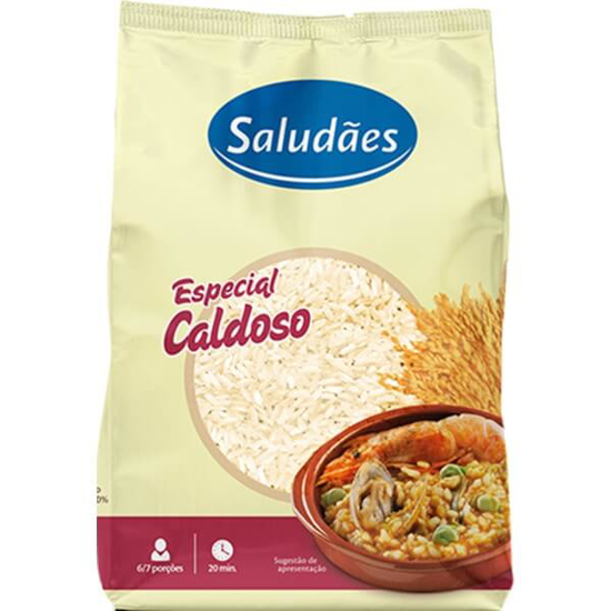 Imagem de Arroz Carolino Malandrinho SALUDÃES emb.500g