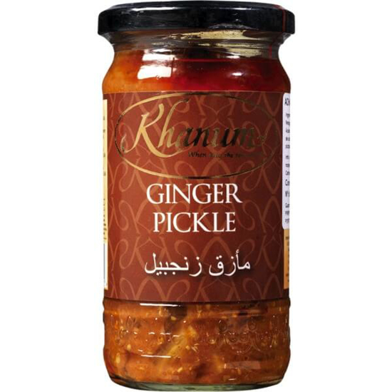 Imagem de Pickles de Gengibre KHANUM frasco 300g