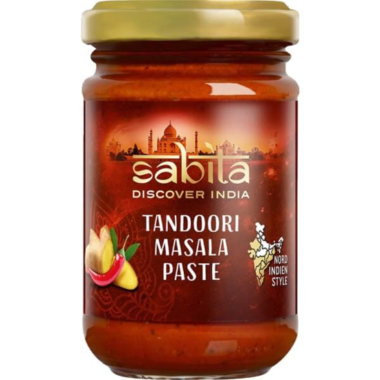 Imagem de Pasta Masala Tandoori Picante SABITA frasco 125g