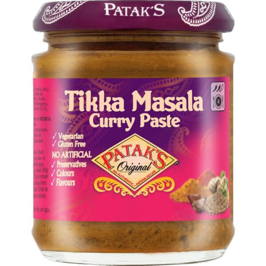 Imagem de Tempero Pasta Tikka Masala PATAK'S frasco 165g