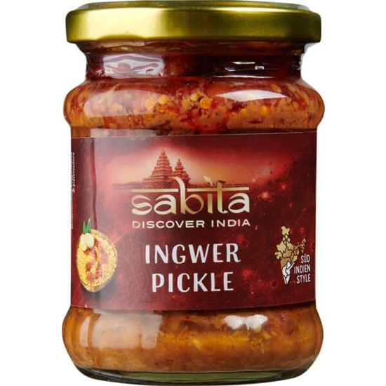 Imagem de Pickles de Gengibre SABITA frasco 210g