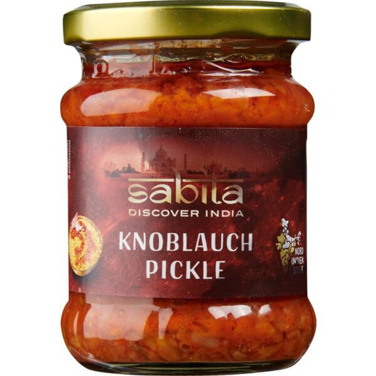 Imagem de Pickles de Alho SABITA frasco 210g