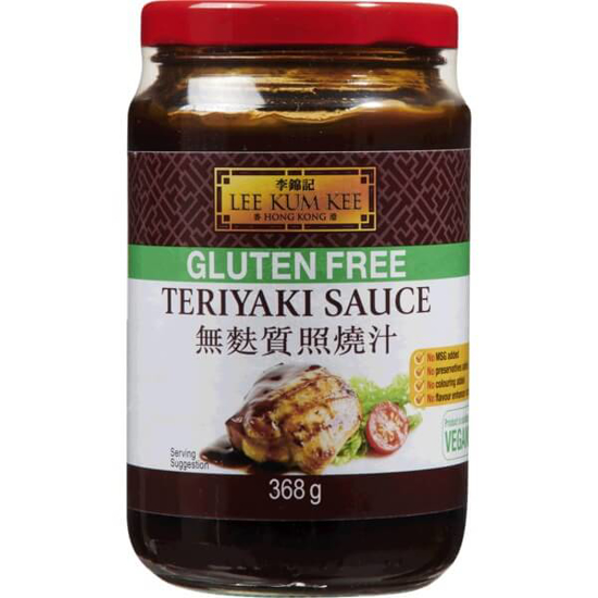 Imagem de Molho Teriyaki Vegan sem Glúten LEE KUM KEE frasco 368g