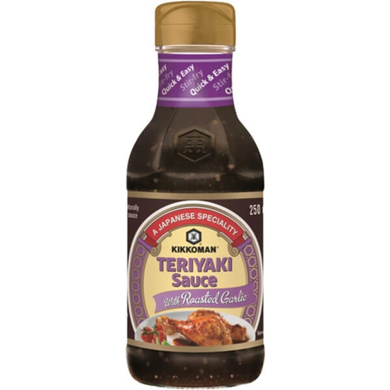 Imagem de Molho Teriyaki de Alho Torrado KIKKOMAN frasco 250ml