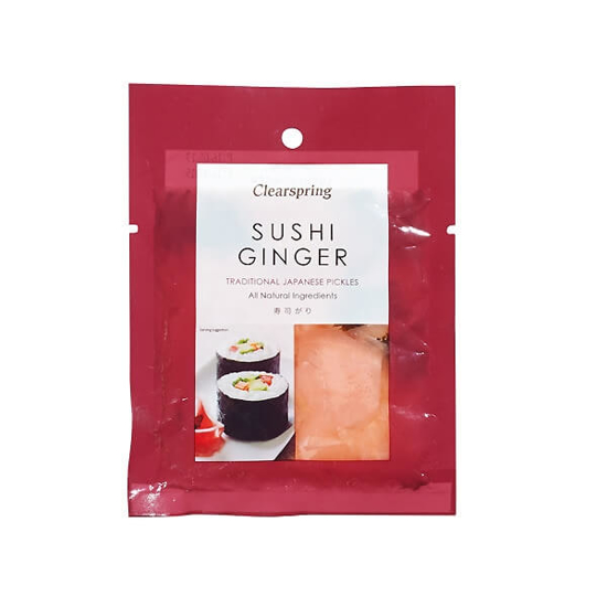 Imagem de Gengibre Pickle para Sushi CLEARSPRING emb.50g