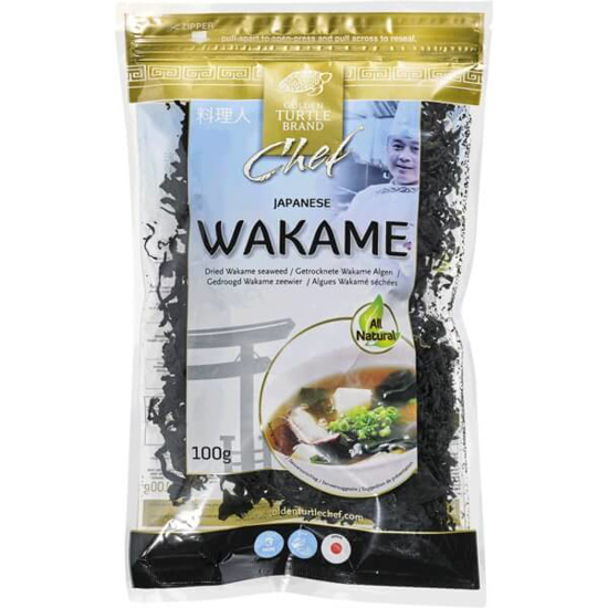 Imagem de Algas Secas Golden Turtle WAKAME emb.100g