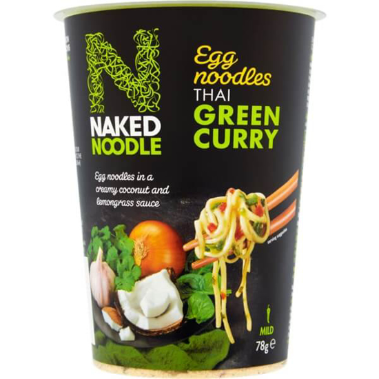 Imagem de Noodles com Caril Verde NAKED NOODLE emb.78g