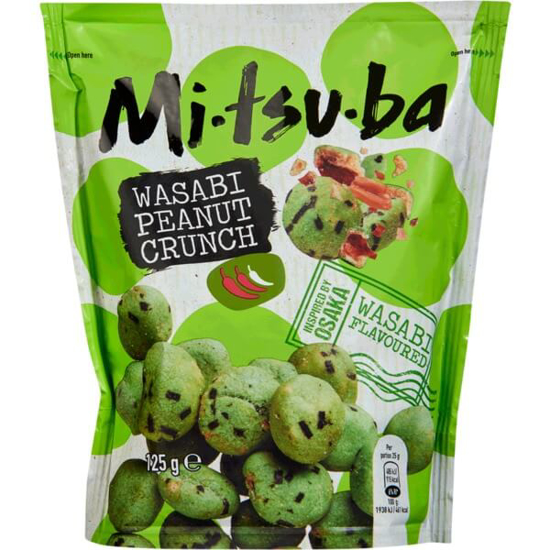 Imagem de Amendoins com Wasabi MITSUBA emb.125g