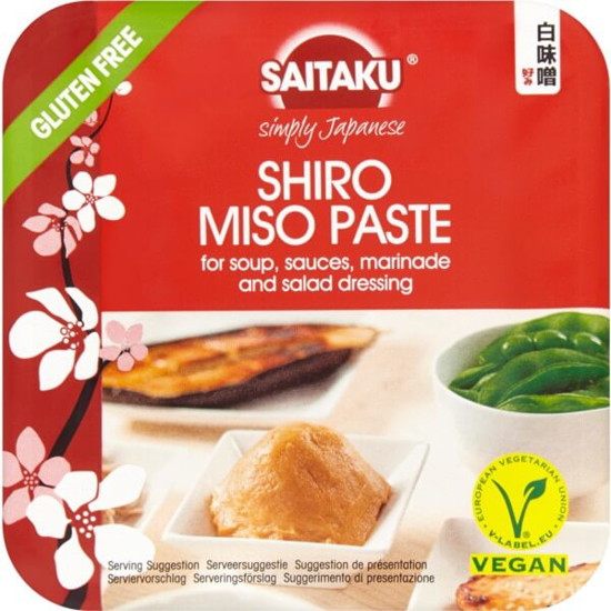 Imagem de Pasta Miso Shiro Vegan sem Glúten SAITAKU emb.300g