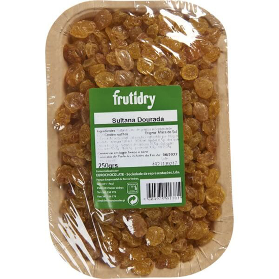 Imagem de Sultana Dourada Jumbo Africa do Sul FRUTIDRY emb.250g