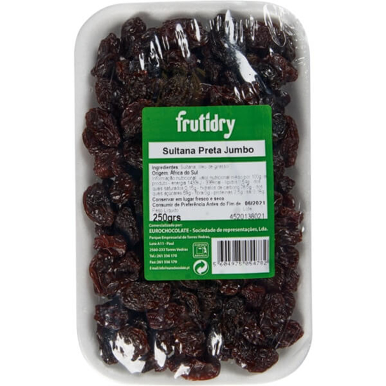 Imagem de Sultana Preta Jumbo FRUTIDRY emb.250g