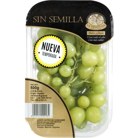 Imagem de Uva Branca sem Graínha emb.500g