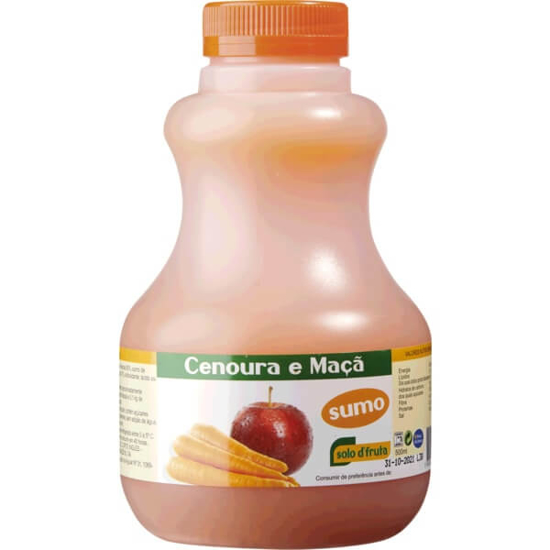 Imagem de Sumo Fresco de Cenoura e Maçã emb.500ml