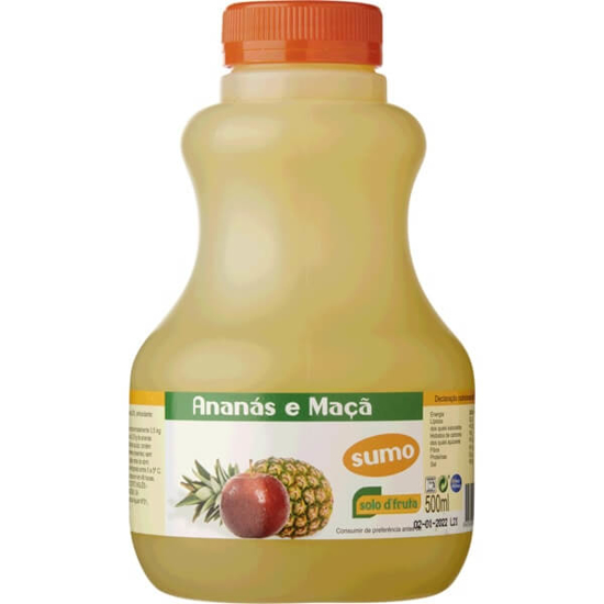 Imagem de Sumo Fresco Maçã e Ananás S D FRUTA emb.500ml