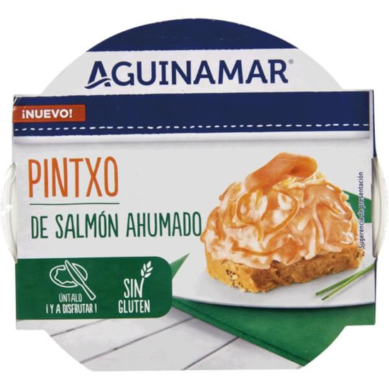 Imagem de Pintxo de Salmão Fumado sem Glúten AGUINAMAR emb.180g