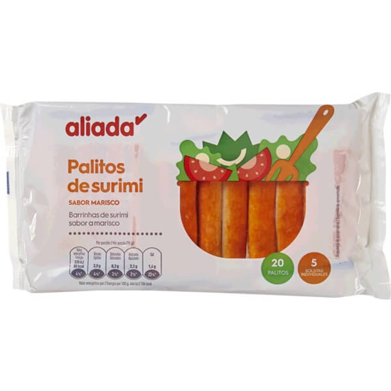 Imagem de Barrinhas de Surimi ALIADA emb.375g