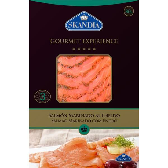 Imagem de Salmão Marinado com Endro SKANDIA GOURMET EXPERIENCE emb.80g