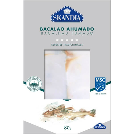 Imagem de Bacalhau Fumado SKANDIA emb.80g