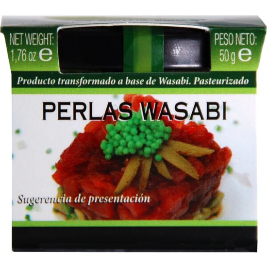 Imagem de Pérolas de Wasabi CATALIMENT frasco 50g